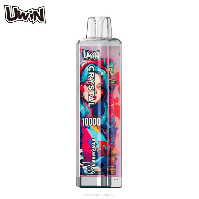UWIN Crystal Online - hielo de fresa UWIN CRYSTAL 10000 vaporizadores desechables H6JT9