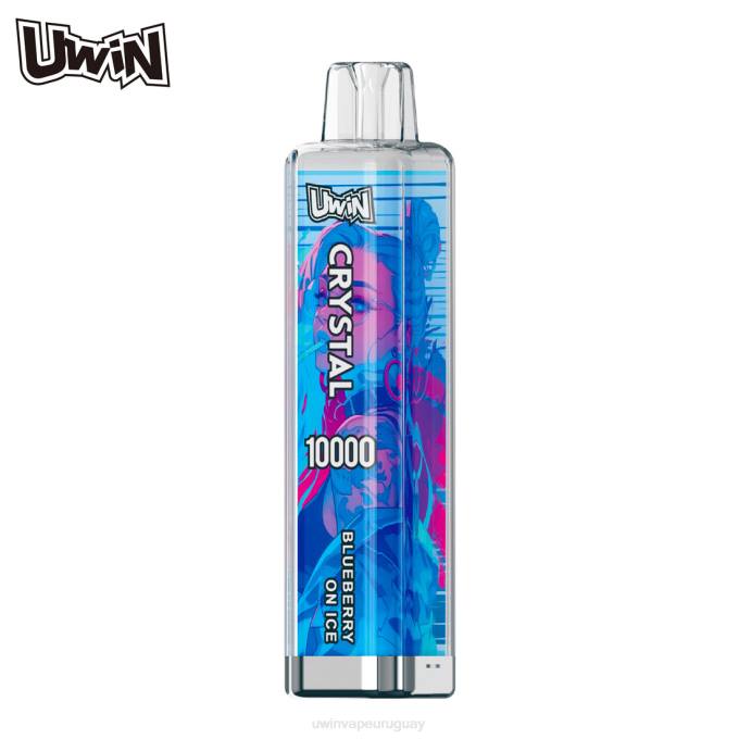 UWIN Vape Nicotina - arándano en hielo UWIN CRYSTAL 10000 vaporizadores desechables H6JT4